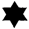 Six-Pointed Star, Star of Creation, Star of David 1