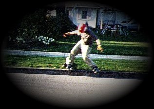 Greg skating